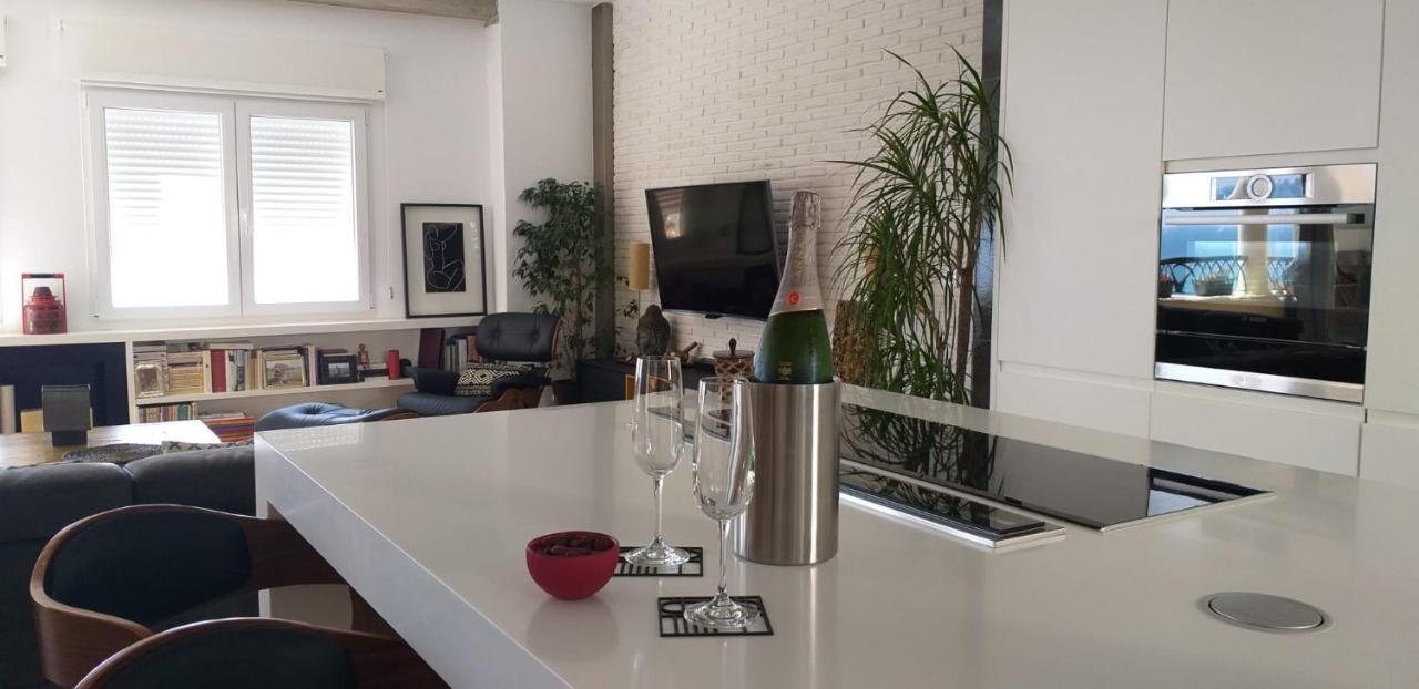 Atico Loft En Frente Al Mar Terraza Vista Espectacular Apartment Alicante Bagian luar foto